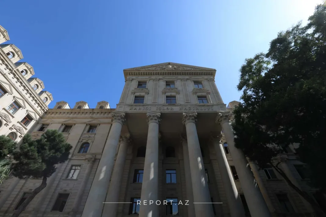Building of Azerbaijan's Ministry of Foreign Affairs