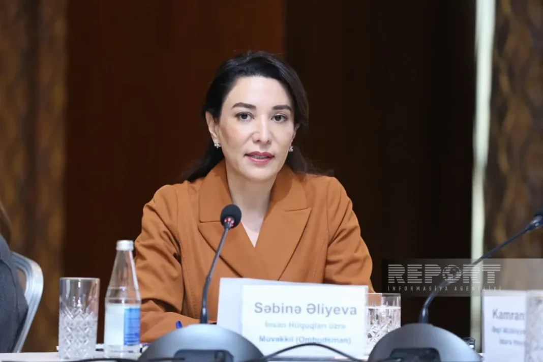 Azerbaijani Ombudsman Sabina Aliyeva