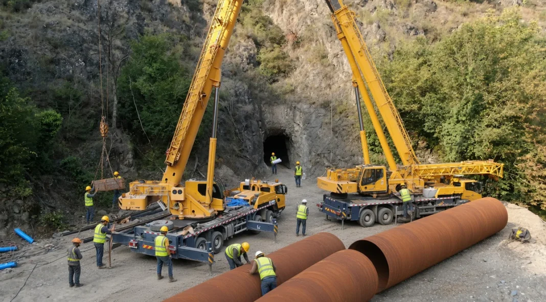 Construction of hydropower plants in Azerbaijan’s Aghdara district