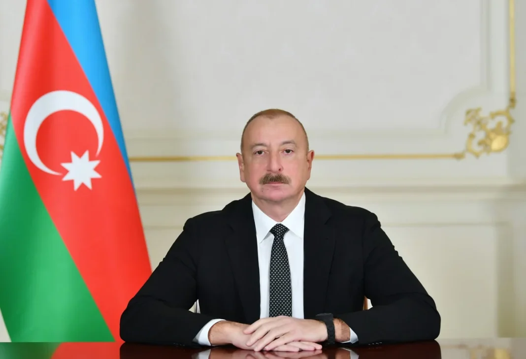Azerbaijani President Ilham Aliyev speaks about mineral deposits in Aghdara