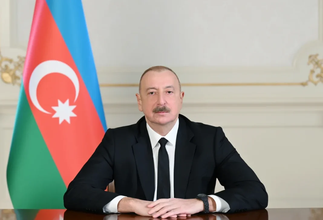 Azerbaijani President Ilham Aliyev signs an order pardoning 20 people