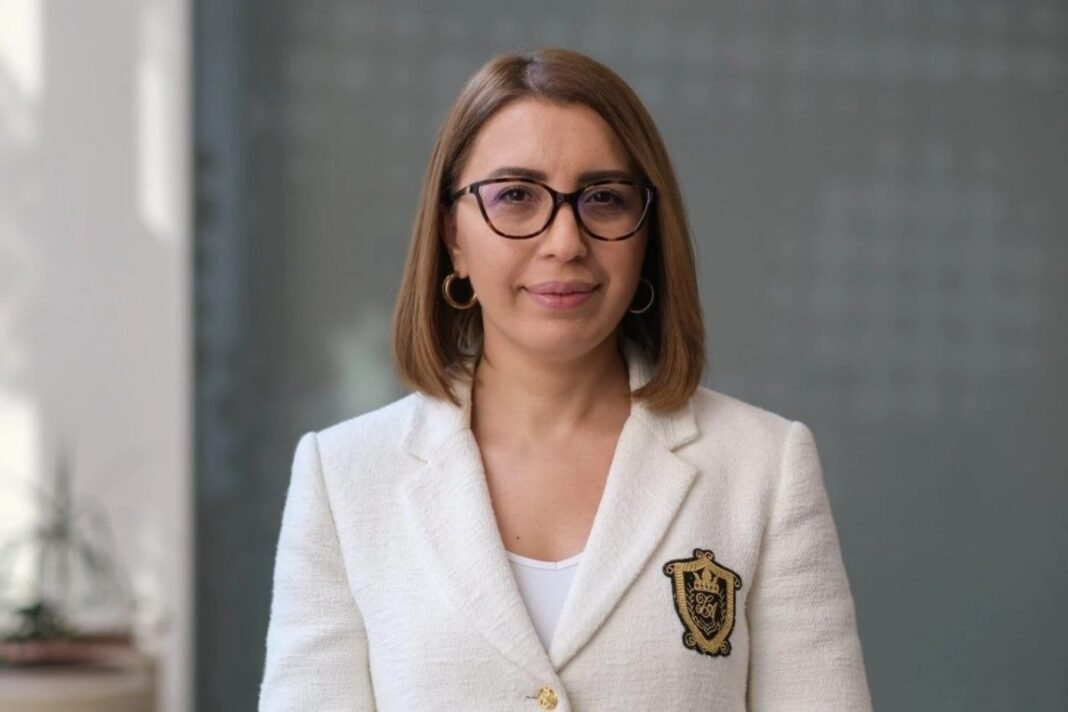 Armenian Foreign Intelligence Service chief Kristine Grigoryan at the Baku Security Forum