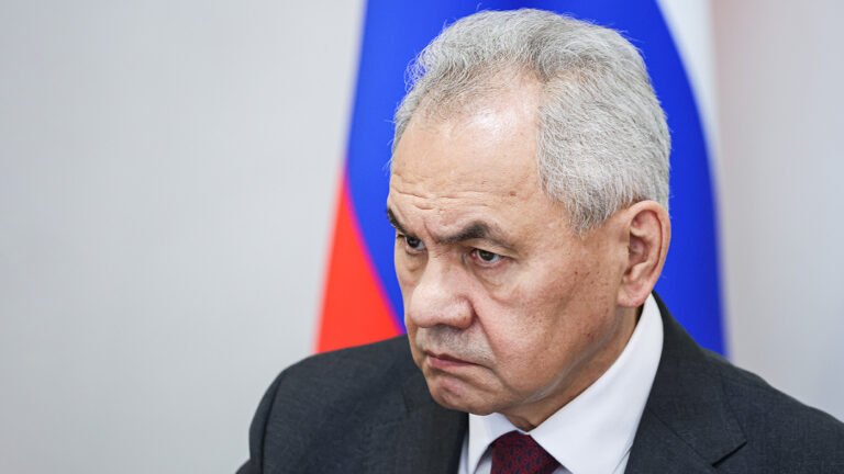 Russian Security Council Secretary Sergei Shoigu