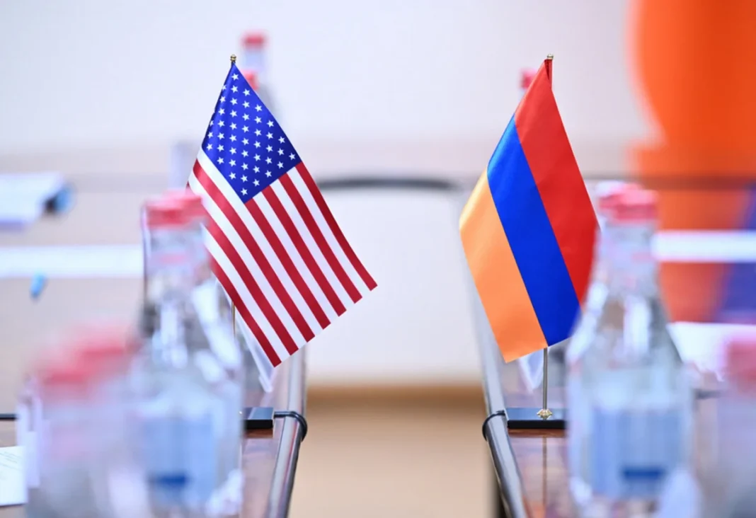 U.S. and Armenian representatives at bilateral defense consultations