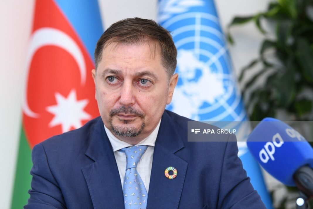 U.N. Resident Coordinator in Azerbaijan Dmytro Shlapachenko