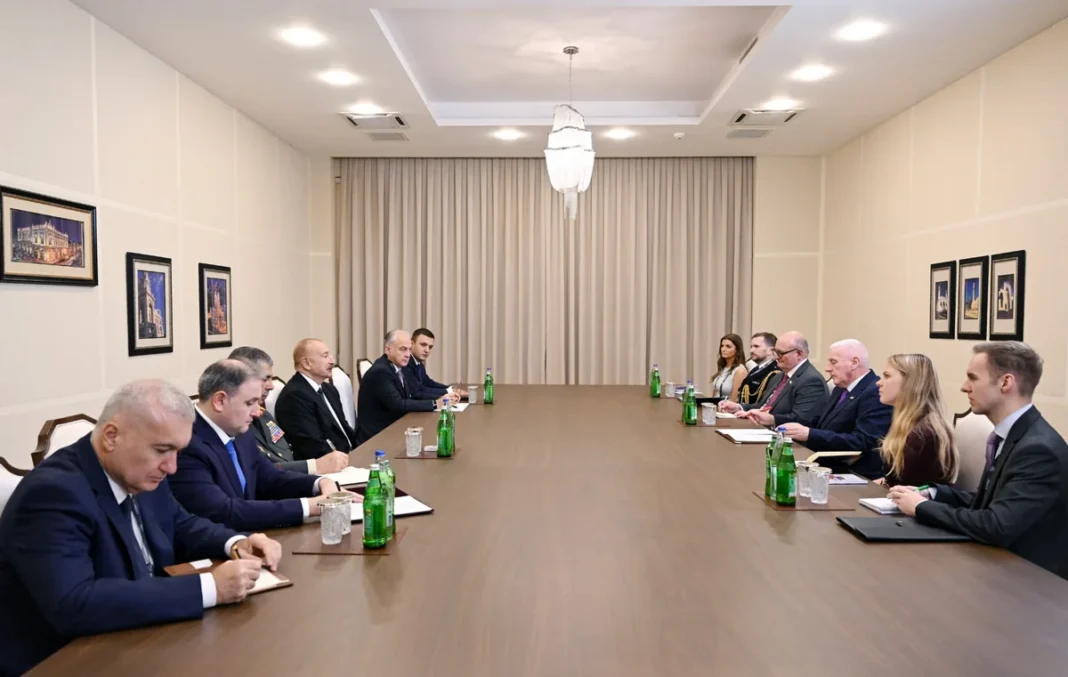 Ilham Aliyev meets British Minister of State for Defence Lord Vernon Coaker