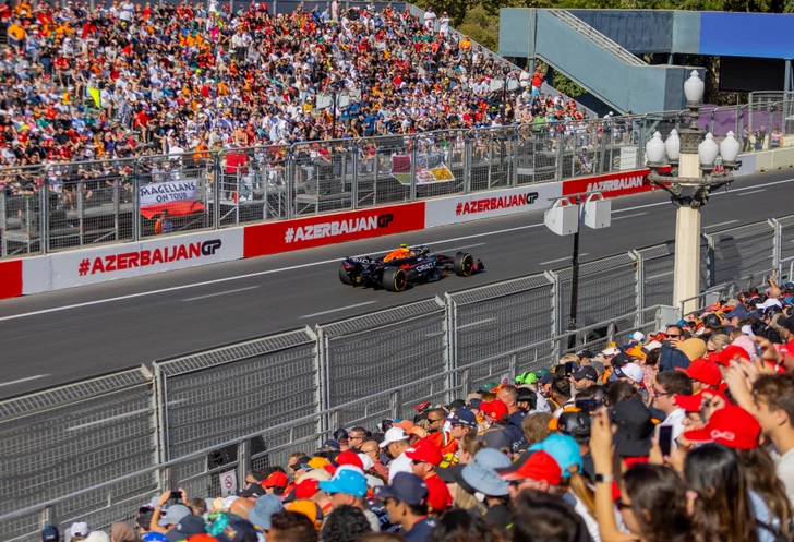 Traffic restrictions on central Baku roads ahead of the Formula 1 Azerbaijan Grand Prix