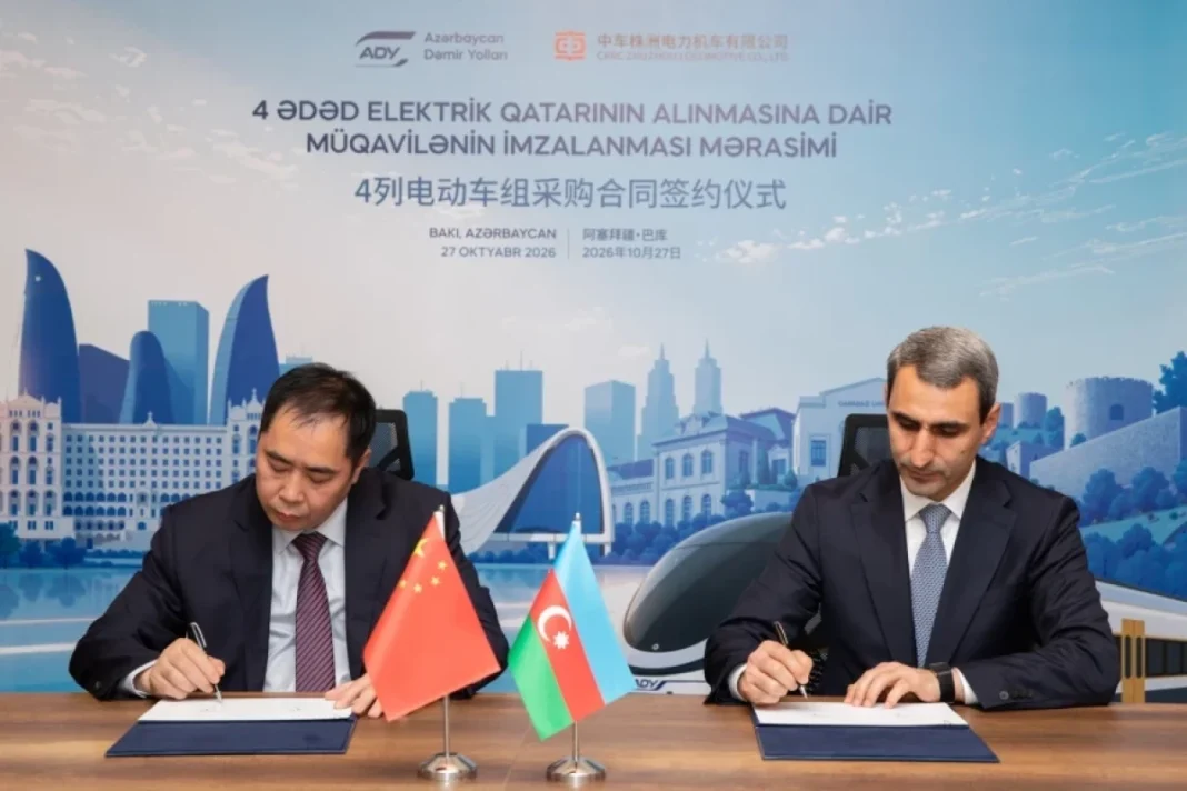New interregional passenger train for Azerbaijan Railways