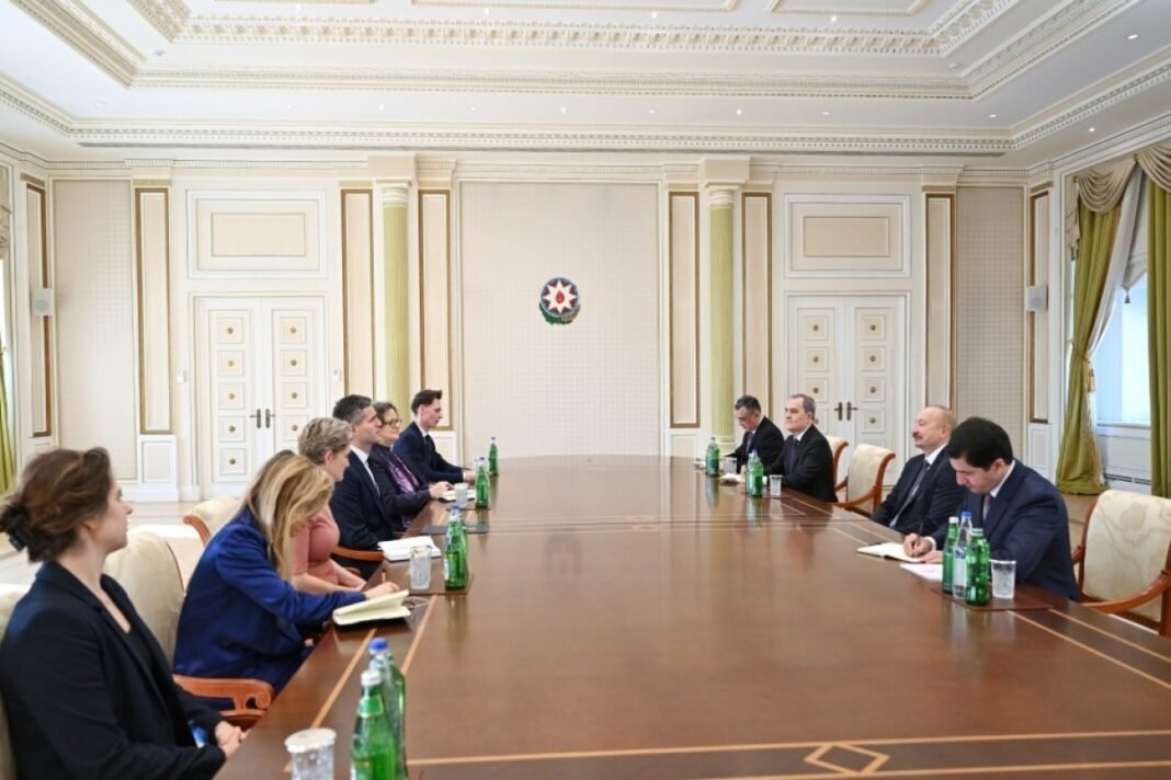 President Ilham Aliyev meets Dutch Foreign Minister Tom Berendsen in Baku