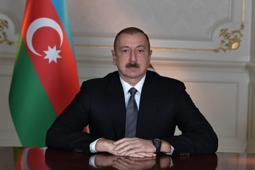 Azerbaijani President Ilham Aliyev