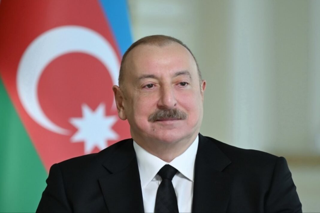 Azerbaijani President Ilham Aliyev