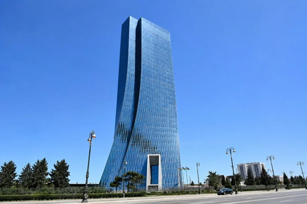 Central Bank of Azerbaijan building in Baku