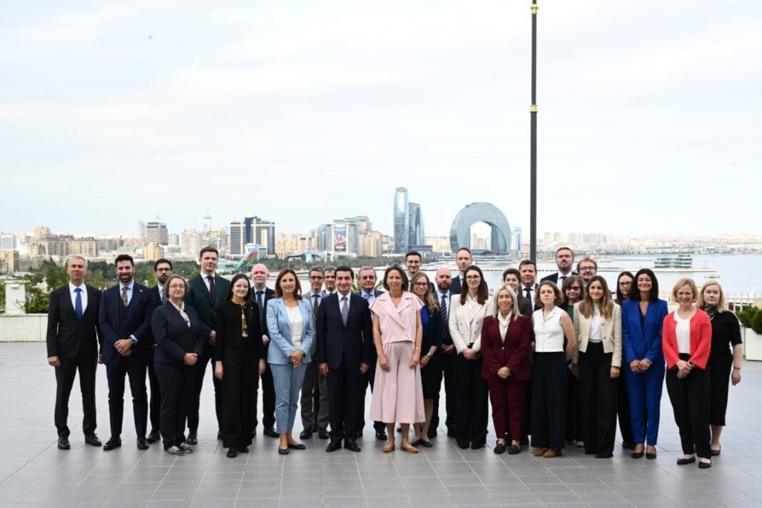 Hikmat Hajiyev meets a delegation from the Council of the European Union