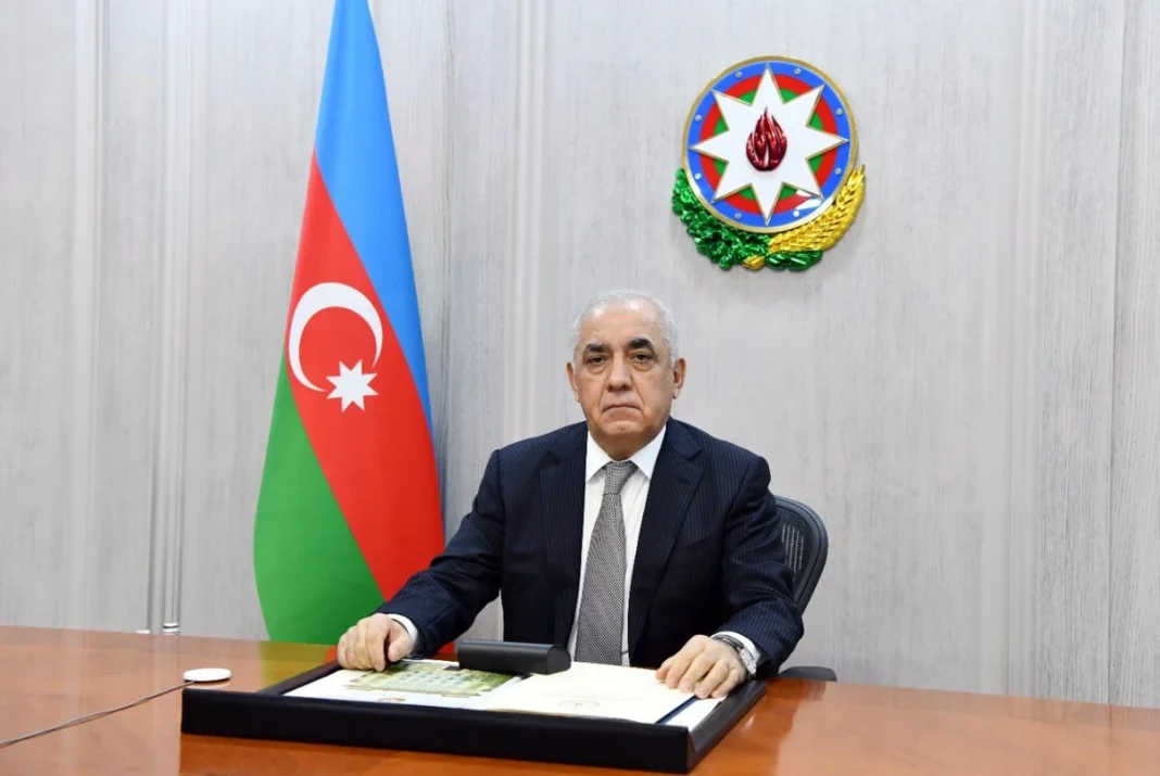 Azerbaijani Prime Minister Ali Asadov and Georgian Prime Minister Irakli Kobakhidze in Sighnaghi