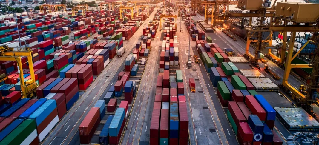 Container terminal handling Azerbaijan's non-oil exports