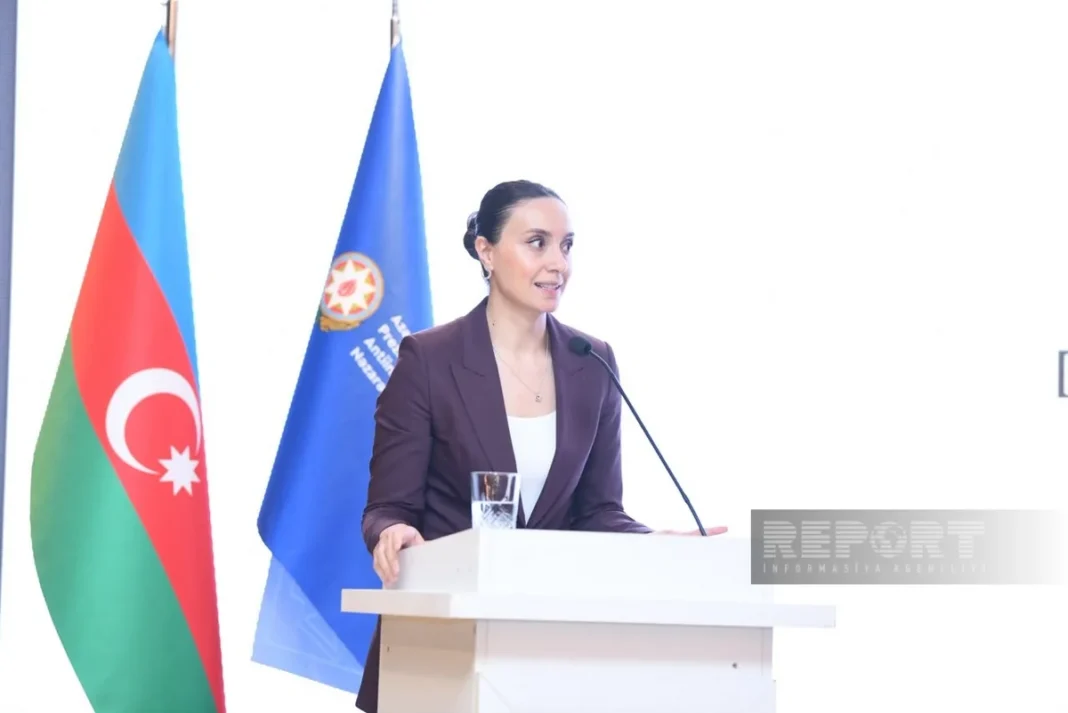 Participants attend a public-private partnership forum in Baku