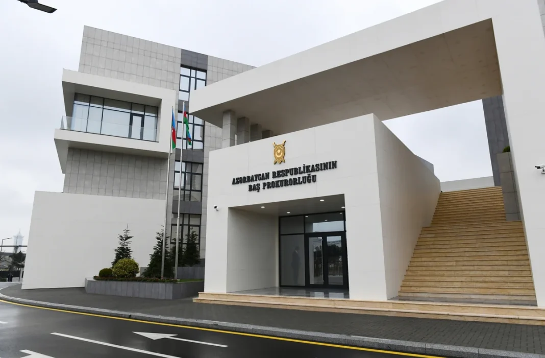 The Prosecutor General’s Office building in Azerbaijan