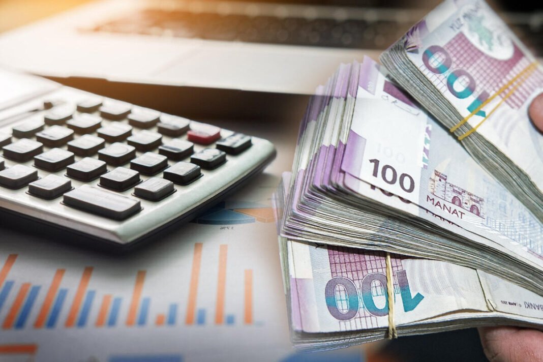 Azerbaijani manat banknotes illustrating targeted social assistance