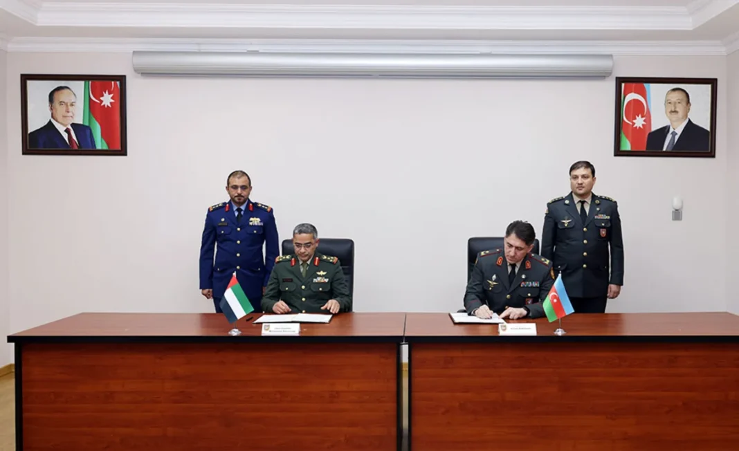 Azerbaijani and UAE delegations meet for the Joint Military Cooperation Committee