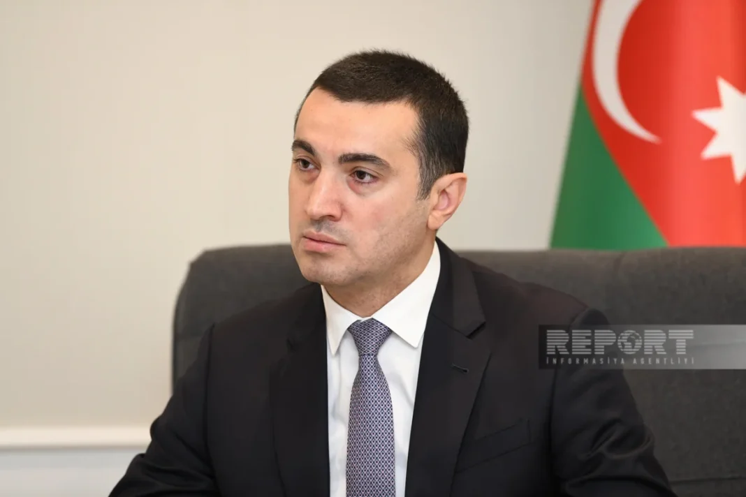 Azerbaijan Foreign Ministry spokesperson Aykhan Hajizada