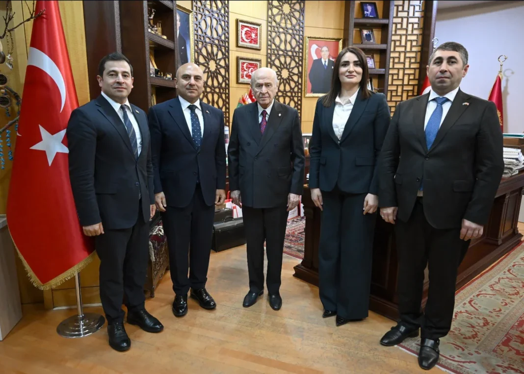 Devlet Bahçeli meets Azerbaijan's ambassador to Türkiye, Rashad Aslanov