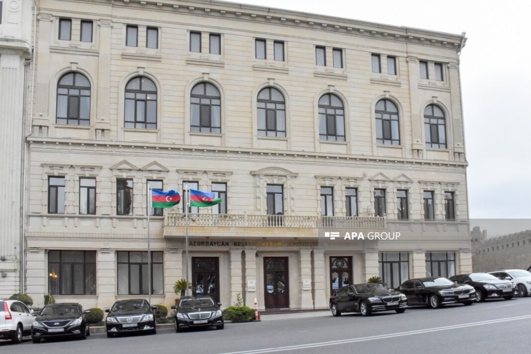 Constitutional Court of Azerbaijan building in Baku