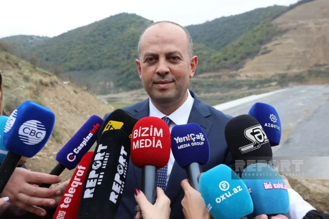 Planned Hakarichay reservoir project in Azerbaijan