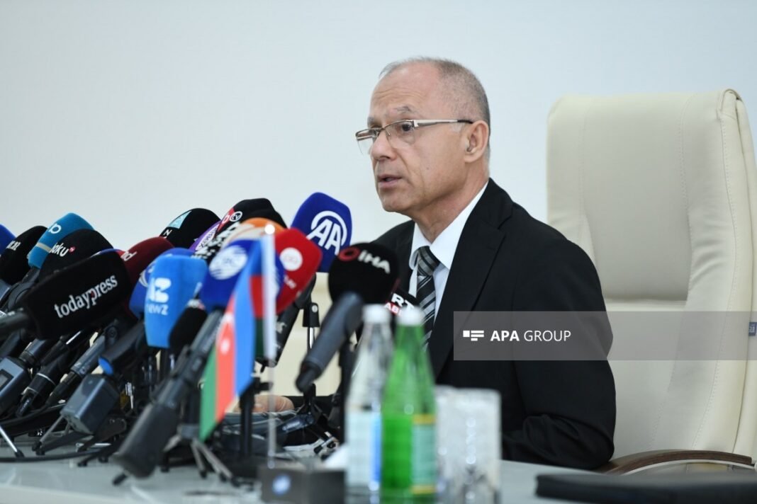 Adalat Hasanov presents forensic findings on the remains of missing people