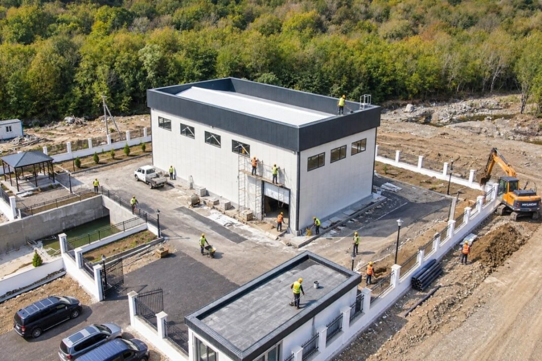 Hydropower plant construction in Azerbaijan’s Lachin district