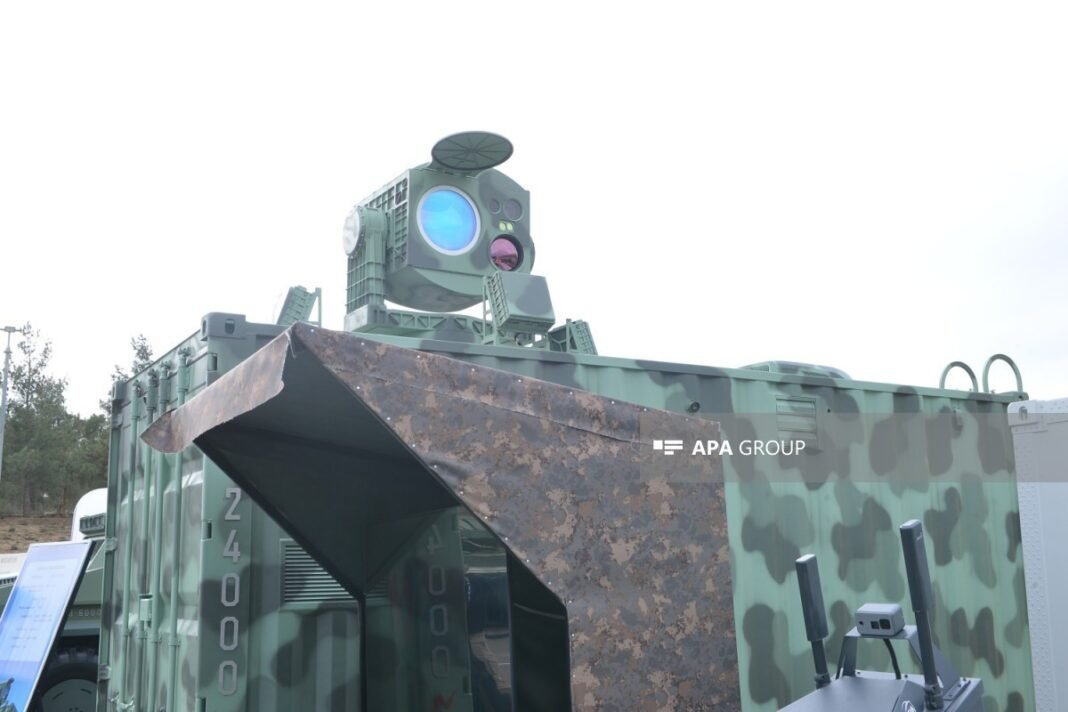 Azerbaijan’s MB-24000 high-energy air-defense laser system