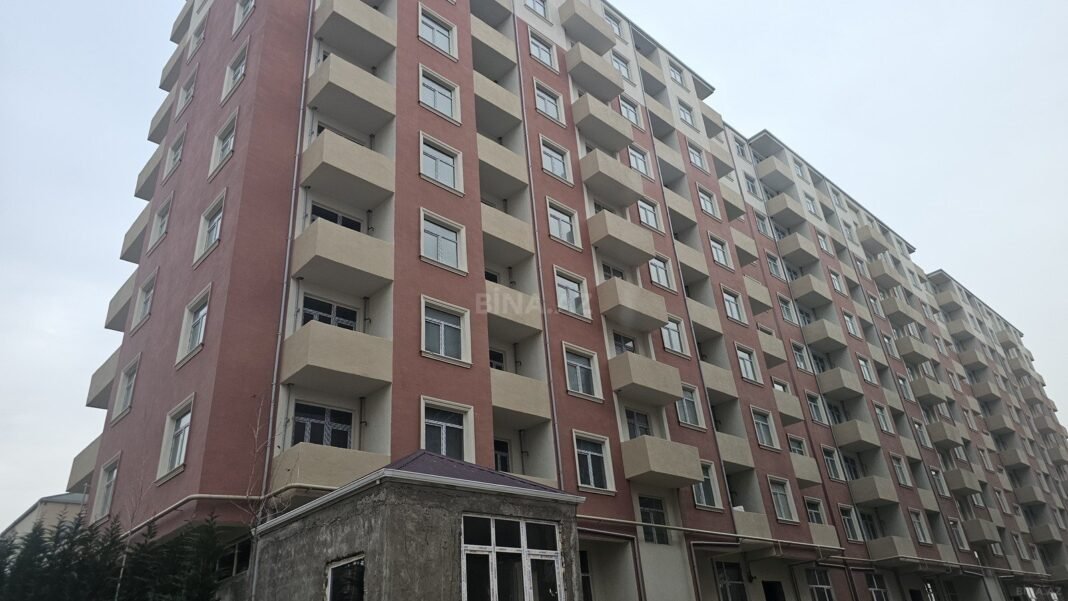 Apartment buildings in Baku's Nizami district