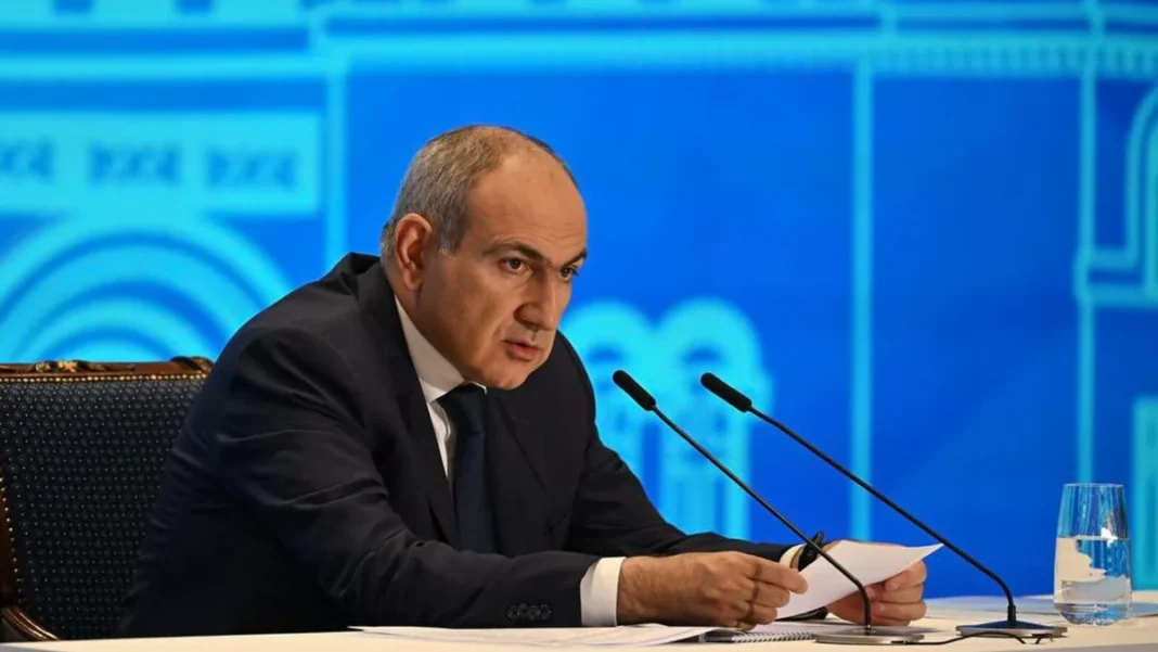 Armenian Prime Minister Nikol Pashinyan.