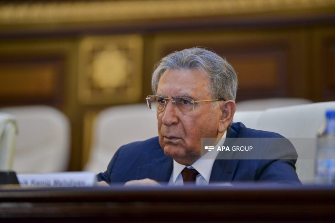 Ramiz Mehdiyev in an archival photograph