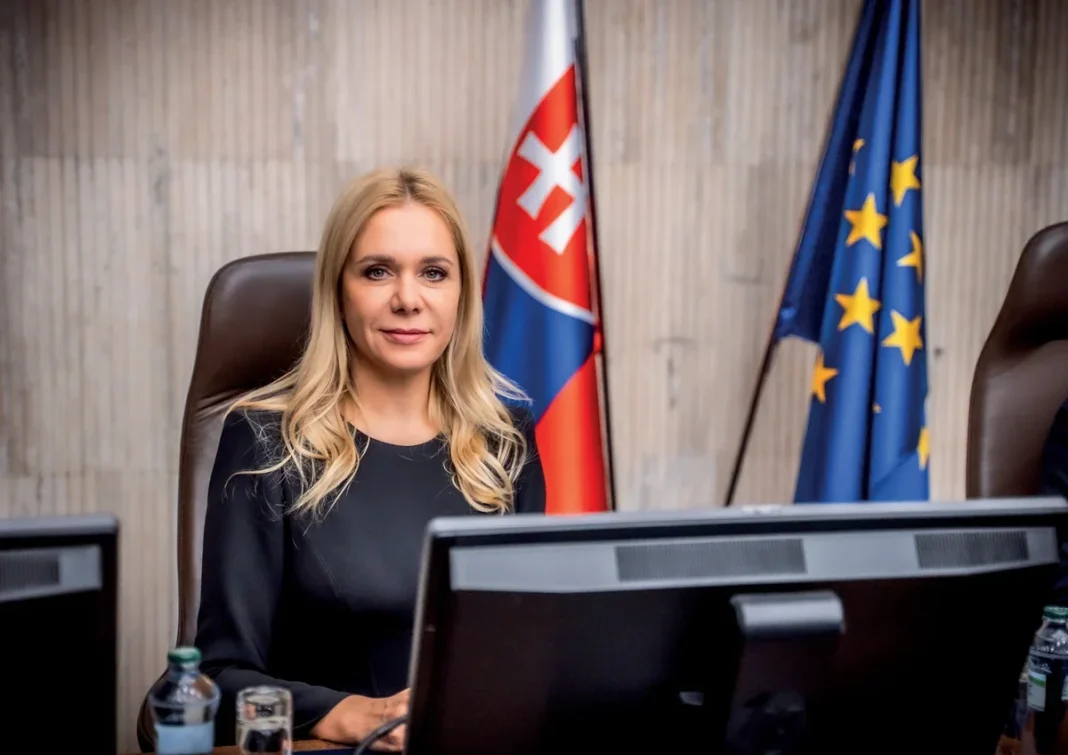 Slovak Economy Minister Denisa Sakova
