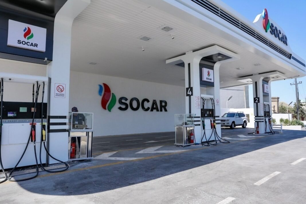 SOCAR filling station in Azerbaijan