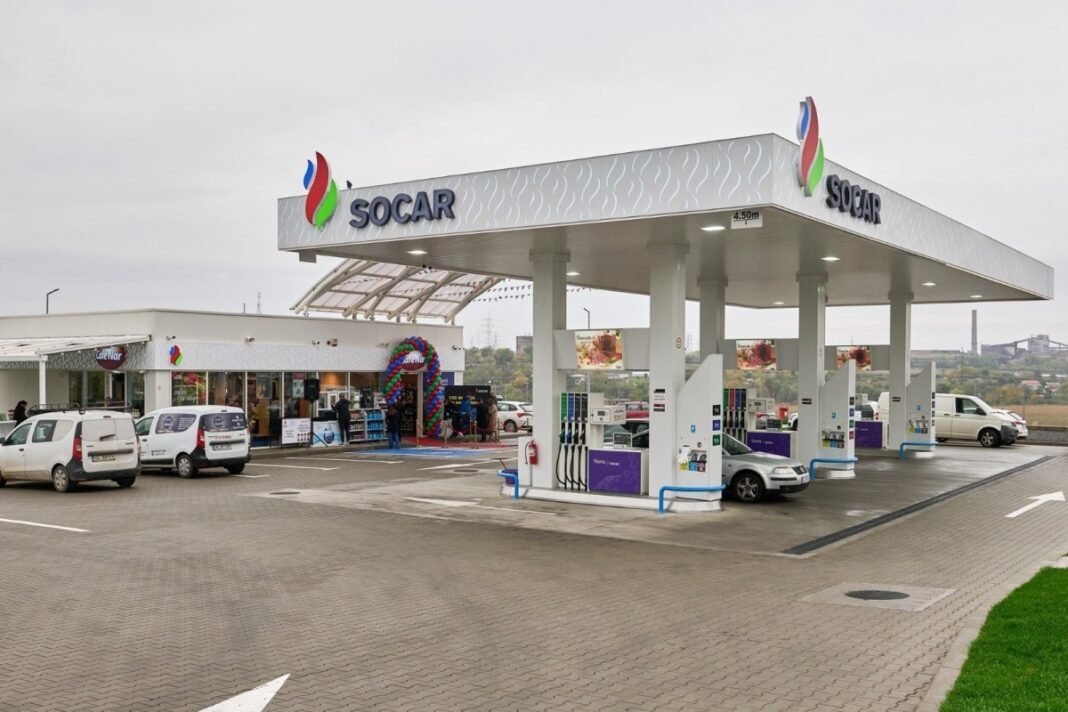 SOCAR's new filling station in Galati, Romania