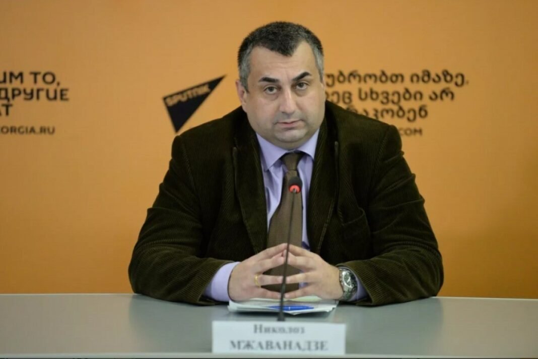Georgian political commentator Nikoloz Mzhavanadze