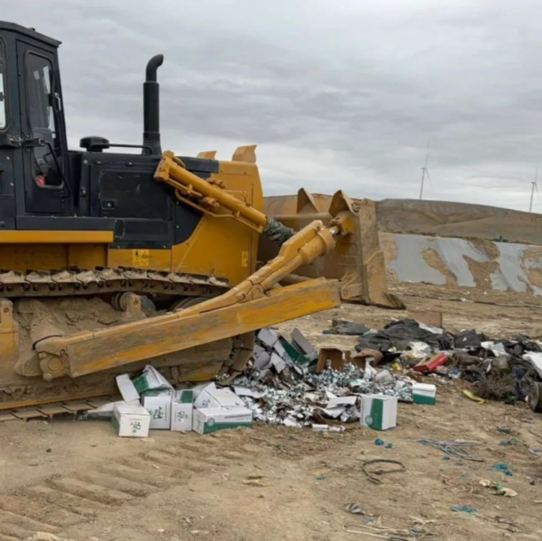 Destruction of noncompliant veterinary drugs in Azerbaijan