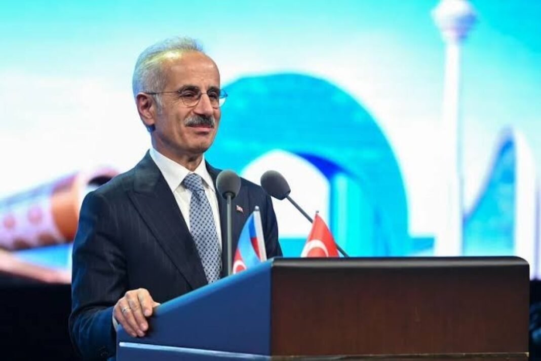 Turkish Transport and Infrastructure Minister Abdulkadir Uraloglu